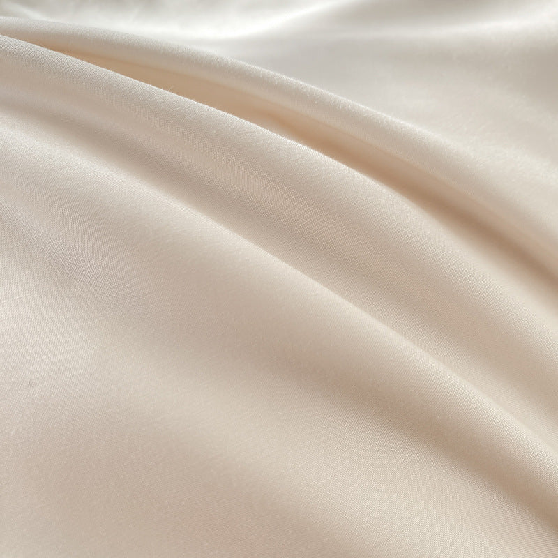 Silk Like Bedding Set with Duvet Cover and Sheet