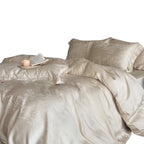 Tencel Bedding Set with Duvet Cover Sheet and Pillowcases