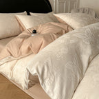 Cotton Bedding Set with Duvet Cover, Sheet and Pillowcase