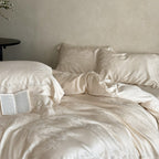 Tencel Bedding Set with Duvet Cover Sheet and Pillowcases