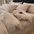 Cotton Bedding Set with Duvet Cover, Sheet and Pillowcase